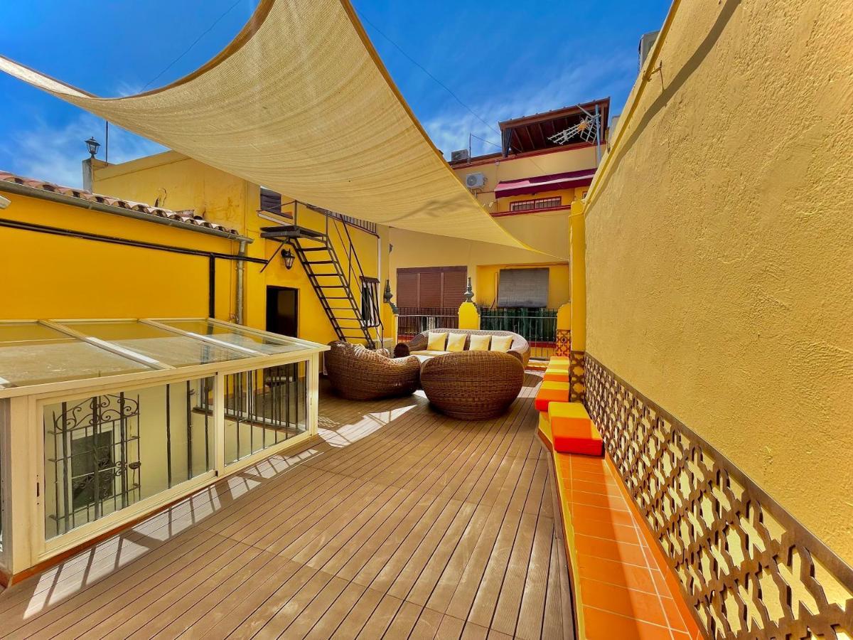 House -Rooftop&Jacuzzi -Stayinإشبيلية المظهر الخارجي الصورة